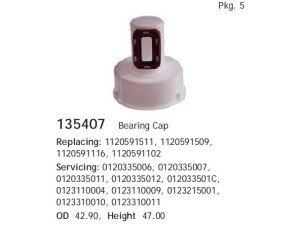 135407 (HC-Cargo) Вставка подшипника генератора