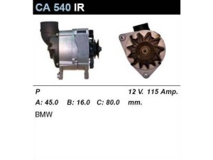 CA540IR (MSG Rebuilding) Генератор