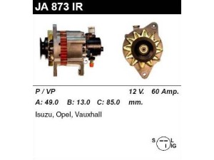 JA873IR (MSG Rebuilding) Генератор