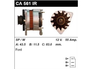 CA561IR (MSG Rebuilding) ГенераторFord Escort 86-90