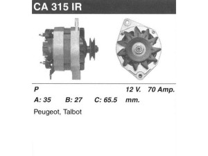 CA315IR (MSG Rebuilding) Генератор