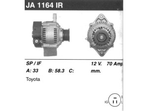 JA1164IR (MSG Rebuilding) Генератор