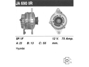 JA690IR (MSG Rebuilding) Генератор