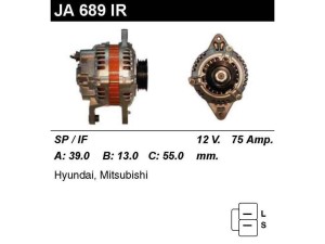 JA689IR (MSG Rebuilding) Генератор