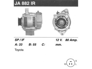 JA882IR (MSG Rebuilding) Генератор