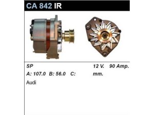 CA842IR (MSG Rebuilding) ГенераторAudi 80 91-95 Audi A6 94-97