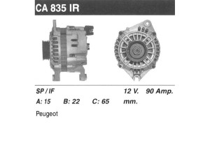 CA835IR (MSG Rebuilding) Генератор