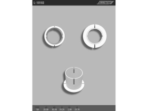 L-10102 (EMMETEC) Втулка уплотнительная ГУР 28,00/30,00/39,20*2,00/29,70 тип 5AFord Galaxy 94-06 SEAT Alhambra 96-10 VW Sharan 95-10