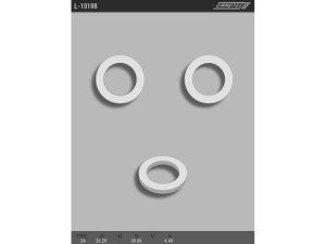 L-10108 (EMMETEC) Втулка ущільнювальна ГПК 26,20/38,00*4,40 тип 2APeugeot 607 99-10