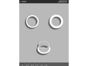 L-10197 (EMMETEC) Втулка ущільнювальна ГПК 28,25/30,20/37,70*1,50/17,00 тип 5BMercedes-Benz E-Class W212 09-16