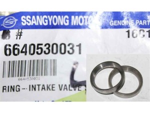 6640530031 (SSANGYONG) Седло клапана выпускного 2.0XDI 16V, 2.7XDI 20VSsangYong Rexton 01-06 SsangYong Kyron 05-11 SsangYong Actyon 06-11