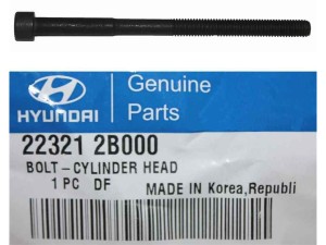 223212B000 (MOBIS) Болт ГБЦ 1.6MPI 16V G4FC, 1.4MPI 16V G4FAHyundai i-20 08-14 Hyundai i-30 07-12 Kia Ceed 07-12