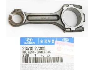 2351027300 (MOBIS) Шатун 2.0CRDI 16V D4EA, 2.2CRDI 16V D4EBHyundai Tucson 04-09 Hyundai Santa Fe 06-12 Hyundai Santa FE 00-06