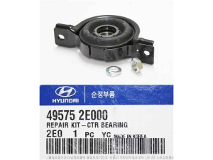 495752E000 (MOBIS) Подвесной подшипник кардана d=28 2.0MPI 16V, 2.0CRDI 16V, 2.7MPI 24VHyundai Tucson 04-09 Kia Sportage 04-10