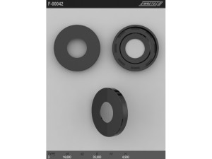 F-00042 (TOP GUN) Сальник 16,00/35,00*4,90 тип 3