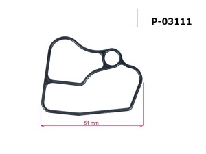 P-03111 (EMMETEC) Прокладка ГУР