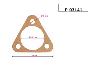 P-03141 (EMMETEC) Прокладка ГУР