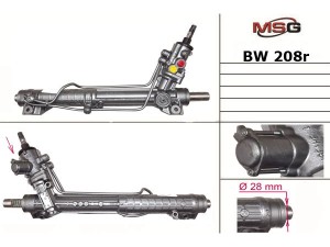 BW208R (ZF) Рульова рейка з ГУРBMW 5 E39 97-04