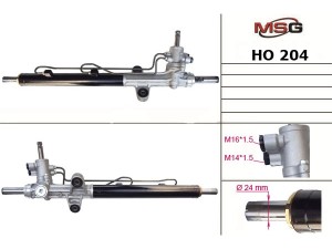 HO204 (MSG) Рулевая рейка с ГУРHonda Accord CG/СH 98-02