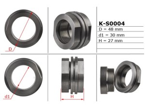 K-S0004 (EMMETEC) Поршень штока рульової рейки 30,00/48,00/27,00Mercedes-Benz GL X164 06-12 Mercedes-Benz S-Class W221 05-13 Mercedes-Benz ML W164 05-11