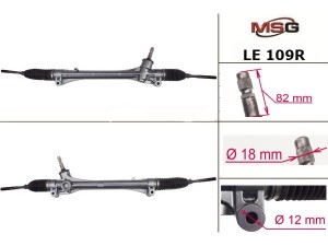 LE109R (JTEKT) Рулевая рейка без ГУР