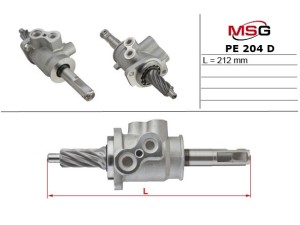 PE204D (MSG) Розподiльник рейки без ГПКPeugeot 307 01-11 Citroen C4 Picasso 06-13 Citroen C4 04-11