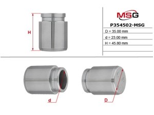 P354502-MSG (MSG) Поршень тормозного суппорта