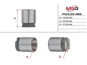 P425103-MSG (MSG) Поршень тормозного суппорта
