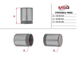P455601-MSG (MSG) Поршень тормозного суппорта
