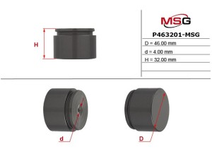 P463201-MSG (MSG) Поршень гальмівного супорту