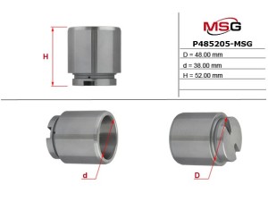P485205-MSG (MSG) Поршень гальмівного супорту