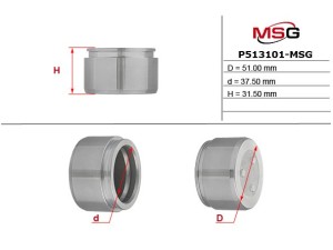 P513101-MSG (MSG) Поршень гальмівного супорту