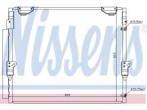 940304 (NISSENS) Радиатор кондиционераToyota Land Cruiser 200 07-21