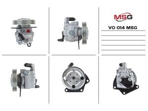 VO014 (MSG) Насос ГПКFORD S-MAX 06-15 Ford Mondeo IV 07-15 Volvo V70 07-16