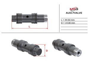 AU017VALVE (MSG) Клапан насоса ГУРAudi A6 04-11 Renault Master III 10- VW Touareg 02-10