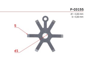 P-03155 (EMMETEC) Прокладка ГУР