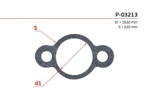 P-03213 (EMMETEC) Прокладка ГУР