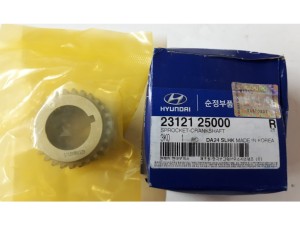 2312125000 (MOBIS) Звезда коленвала 2.0MPI 16V G4KD, 2.4MPI 16V G4KEHyundai Tucson (IX35) 09-16 Hyundai Sonata YF 09-14 Kia Sportage 10-15