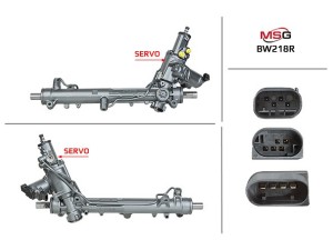 BW218R (ZF) Рульова рейка з ГУРBMW 6 E63-64 04-11 BMW 5 E60-61 03-10