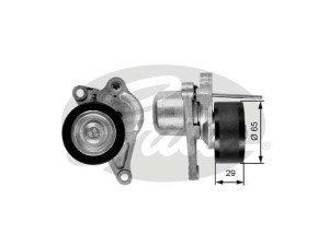 T38311 (GATES) Натягувач ременяRenault Megane III 09-16 Nissan Qashqai 07-14 Opel Vivaro 01-14