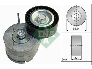 534045510 (INA) Ролик ГРМFiat Doblo 09-15 Peugeot Bipper 08-17 Citroen Nemo 08-17