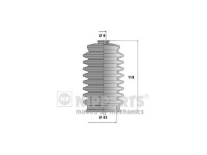 TY204DUSTER (MSG) Пыльник рулевой рейки