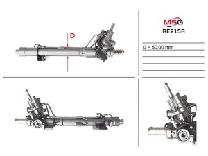 RE215R (Smi-Koyo) Рулевая рейка с ГУРRenault Vel Satis  02-09 Renault Laguna II 00-07