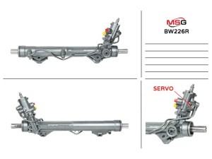 BW226R (ZF) Рульова рейка з ГУРBMW 5 E60-61 03-10