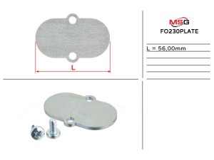 FO230PLATE (MSG) Гайка бокового поджима ГУРFord C-MAX 02-10 Ford Focus II 04-11