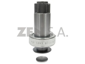 ZN1891 (ZEN) Бендикс стартераVW Golf VI 09-14 Audi A3 03-12 Skoda Octavia A5 04-13