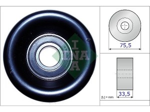 531082710 (INA) Ролик ГРМHonda Accord CL/CM 03-08 Honda CR-V 07-12 Honda Civic 5D 05-12