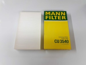 CU3540 (MANN-FILTER) Фильтр салонаMercedes-Benz Vito W639 03-14