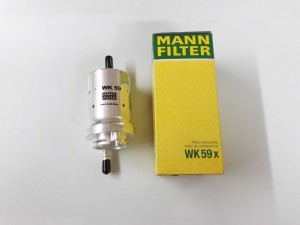 WK59X (MANN-FILTER) Фильтр топливныйVW Caddy III 04-15 Audi A3 03-12 Skoda Octavia A5 04-13