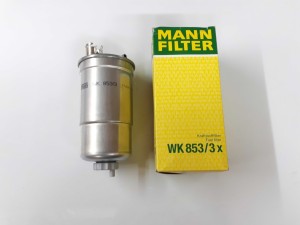 WK853/3X (MANN-FILTER) Фільтр паливнийVW LT28-55 96-06 Audi A4 04-08 Skoda Superb 01-08